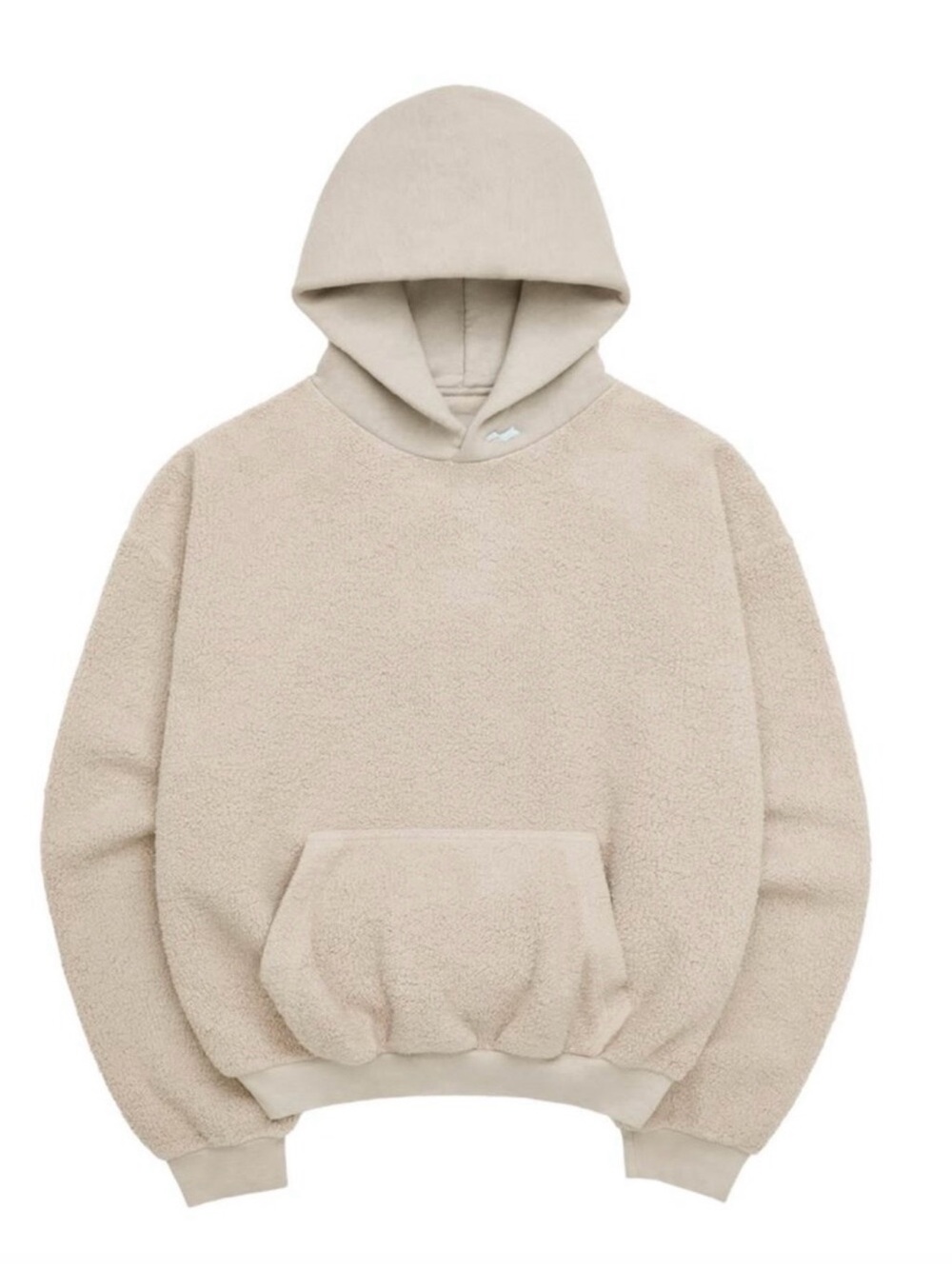 SKYLRK by Justin Bieber NEW W TAGS Reverse Hoodie Almond SOLD OUT • OVERSIZED XS